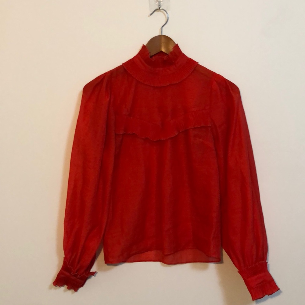 Vintage Ruffle Shirt